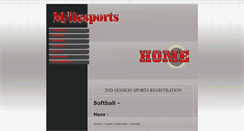 Desktop Screenshot of milesports.com